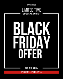 Black Friday Hosting Sale 2025