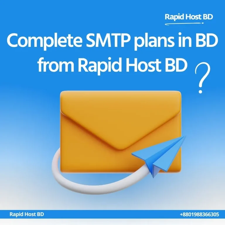 Complete SMTP plans in BD from Rapid Host BD
